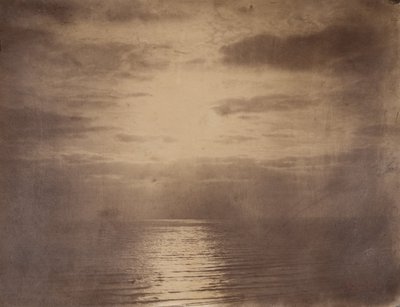 Solar Effect in the Clouds--Ocean by Gustave Le Gray